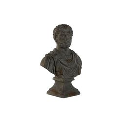 Home ESPRIT Decoratieve figuur grijs, buste 36 x 16 x 46 cm