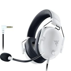 Razer BlackShark V2 X (Xbox) - przewodowy e-sportowy zestaw słuchawkowy do konsoli Xbox S|X (250 g, mikrofon kardioidalny, przetworniki 50 mm, pasywna redukcja szumów, gniazdo 3,5 mm) Biały