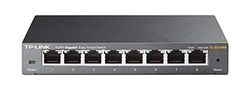 Commutateur réseau 8 Ports 10/100/1000, Gestion avancée, idéal pour Les Petits réseaux, optimise Les Performances et la connectivité.