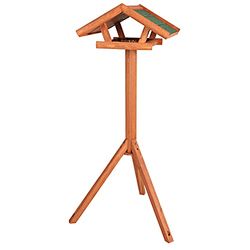 Trixie Natura Mangeoire avec Pied 46 × 22 × 44 cm pour Oiseau, Marron