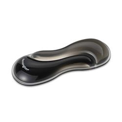 Kensington Slim Duo Gel Mouse and Trackball Wrist Rest, 192 x 72 x 22mm, Ergonomic Support for Wrist Strain and Discomfort, Compatible with Low Profile Mice and Trackballs, Black/Grey (K62438WW)