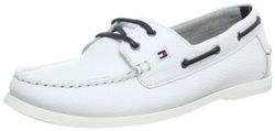 Tommy Hilfiger Martha 2 a, Scarpe da Barca Donna, Bianco 100, 37 EU