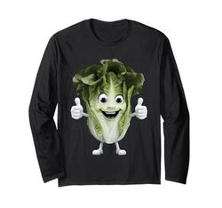 Lechuga Sonriendo Manga Larga