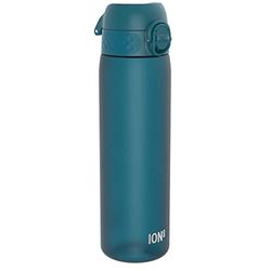 ION8 Vattenflaska, 500 ml/18 oz, Läcksäker, Lätt att Öppna, Säkert Lås, Diskmaskinssäker, BPA-fri, Hygieniskt Lock, Bärhandtag, Passar i Mugghållare, Lätt att Rengöra, Luktfri, Djup Kricka