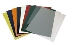 Book Cover A4 0 8 mm PP top Grey Lead