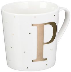Depesche 5909.042 Mug avec anse en porcelaine Inscription P 300 ml