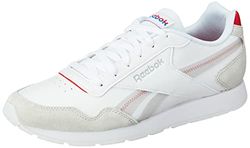 Reebok Herren ROYAL Glide Sneakers, FTWR White/Vector Red/Vector Blue, 47 EU