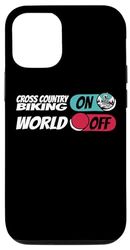Custodia per iPhone 12/12 Pro Bici Xc Mountain Bike - Biker Ciclismo Cross Country