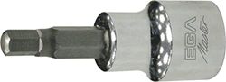 Ega-master 55687 - Cacciavite a punta 3/8 "- 3/8 esagonale"