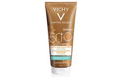 Vichy Capital Soleil - Latte Solare Eco-Sostenibile SPF50+ Viso e Corpo, 200ml