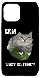 iPhone 14 Plus Funny What Da Tuna? Sigma? Watermelon Cat Case