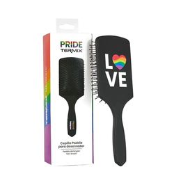 Termix Brosse Démêlante Professionnelle Pride – Brosse Anti-Enchevêtrement Design Pride, Idéale pour Cheveux Secs et Mouillés, Finition Antidérapante, Pointes Arrondies Stimulent la Croissance.