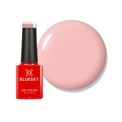 Bluesky Peach Nude A095 - Esmalte de uñas de gel, duradero, antidesconchones, 5 ml, se debe secar bajo lámpara LED o UV, color rosa