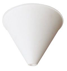 Tibelec 722.530 trechterlampen voor navigatie, kunststof, conisch, met bevestigingsschroef, wit