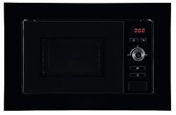 Respekta forno a microonde da incasso MW800G – Forno a microonde da 20 L con grill/Microonde 800 W/Grill 1000 W / 5 livelli di potenza/Timer digitale/Dimensioni (AxLxP) 38,8 x 59,5 x 34, cm