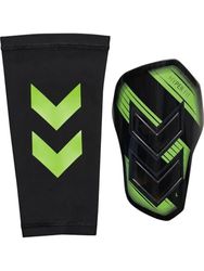 Hummel, hmlSHIN Guards Hyper FIT, transparant/green gecko, S