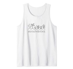 Easily distracted by plants Plant Enthusiasts Plant friends Tank Top