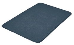 Kleine Wolke Tapis de Bain Marco - 70 x 120 cm - Bleu Acier