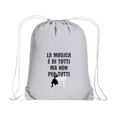 ALL YOU CAN TEE The Musicolog, Gymsac La Musica, Vit, Taglia unica, Samtida