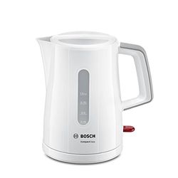 Bosch draadloze waterkoker CompactClass wit, 1 liter