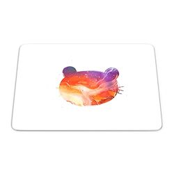 Bonamaison, Tapis de Souris Rectangle Imprimé Numériquement, Fond Antidérapant, pour Bureau et Maison, Taille: 22x18cm