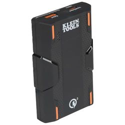Portable Cell Phone Rechargeable External Back-Up Battery Power Bank, 10050mAh for Quick Charging of USB Portable Devices Klein Tools KTB1