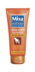 Mixa Creme de mãos nutritivo intensivo para pele seca, 100 ml, embalagem de 3
