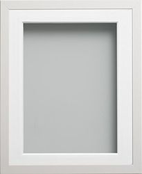 Frame Company Webber White with White Mount, A4 for 10x6 inch