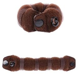 BIFULL Imbottitura per Capelli Pin Piccolo Marrone, Nero, Estandar