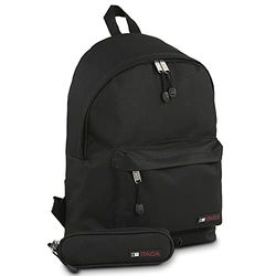 ITACA - Mens Backpack - Backpack Mens. Rucksack Bag for Women. Backpack for School - School Backpack. Rucksack for Men. Backpacks for Men, Black