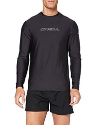O'Neill Heren Basic Skins L/S Rash Tee Rash Vest