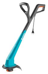 Gardena podkaszarka żyłkowa SmallCut 300/23: lekka podkaszarka z długim przednim uchwytem do wygodnego używania, o szerokości koszenia 230 mm i z mechanizmem wysuwania żyłki Tip (9805-20)