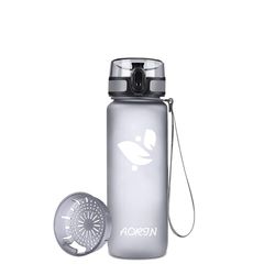 AORIN Borraccia Sportiva & Bottiglia d'Acqua a Prova di Perdite-350ml/500ml/750ml/1L, Borraccia Palestra-Senza BPA/Essere Applicabile Borracce, Adulti, Palestra, Sport all' Aperto