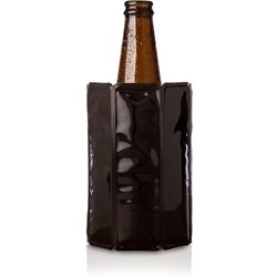 Vacu Vin Active Cooler Mini - Black - Wine & Drinks Cooling Sleeve (0.3-0.5 L) - Rapidly Chills and Maintains Cold Temperatures - Versatile for Beer, Wine and More