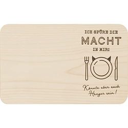 GRUSS & CO 48070 Planche en bois d'érable 24 cm x 15 cm x 1 cm