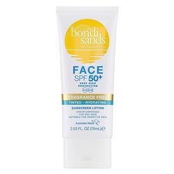 Bondi Sands - SPF 50 Fragrance Free Tinted Face Lotion (Hydrating) 75 ml