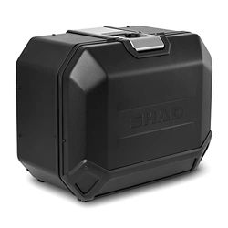 Shad D0TR47100RB Resväska Höger TR47R Terra Black Edition, Gjuten aluminium