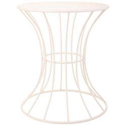 Mesa Auxiliar De Forja Blanco