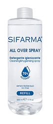 SIFARMA All Over Spray Ricarica Detergente Igienizzante, 500 ml