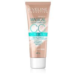 Eveline Cosmetics Magical Color Correction CC multifunktionell foundation, 30 ml, nr 50 ljusbeige