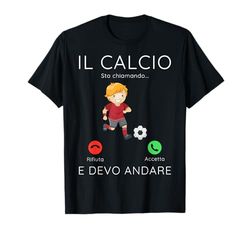 la porta di calcio sta chiamando regalo per portiere uomo Maglietta