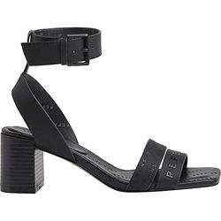 Pepe Jeans Mixte Altea Young Sandales à Talons mi-Hauts, Black, 40 EU