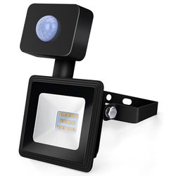 Blendend Smal LED-projektor med svart sensor 10W (Die-Casting)