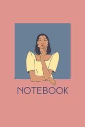 Notebook for Women: A notebook for jotting down various information, Totaling 120 pages (6 in x 9 in)
