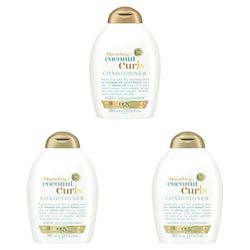 OGX Coconut Conditioner for Curly Hair 385 ml (Pack of 3)