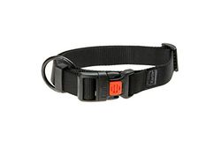 Karlie Art Sportiv Plus halsband verstelbaar nieuwe universele kleuren mix en match L: 45-65 cm B: 25 mm L zwart