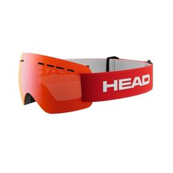 HEAD SOLAR FMR Unisex skid- och snowboardglasögon för vuxna – röd