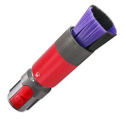 Scratch-free Dusting Brush Attachment Replacement Compatible with Dyson Outsize V7 V8 Cyclone V10 V11 V12 Detect Slim V15 Detect Vacuum Cleaner, Nreirly Self-cleaning Soft Dust Brush Vacuum Attachment