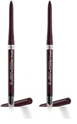 L'Oréal Paris Gel Eyeliner, Intense Long-lasting Colour, Semi Permanent, Infallible Grip 36H Gel Automatic Eyeliner, Brown Denim (Pack of 2)