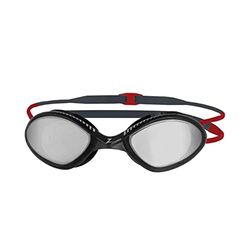Zoggs Tiger vuxen simglasögon, UV-skydd simglasögon, snabbjusterande komfortglasögonremmar, dimfria simglasögon, zoggs-glasögon vuxna ultra fit, titanlins solskydd